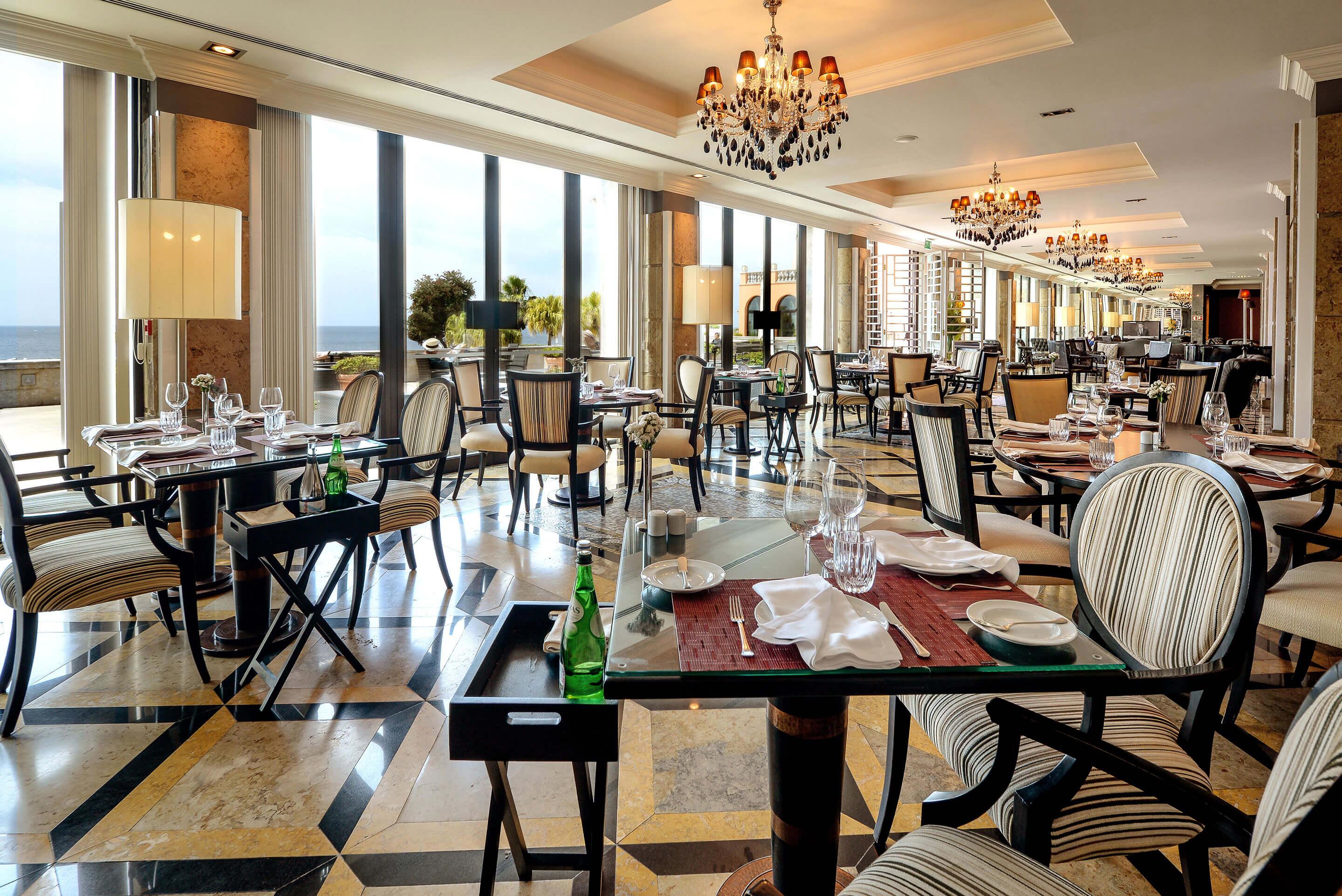 Grande Real Villa Italia Hotel & Spa Віавіа Zewnętrze zdjęcie The restaurant