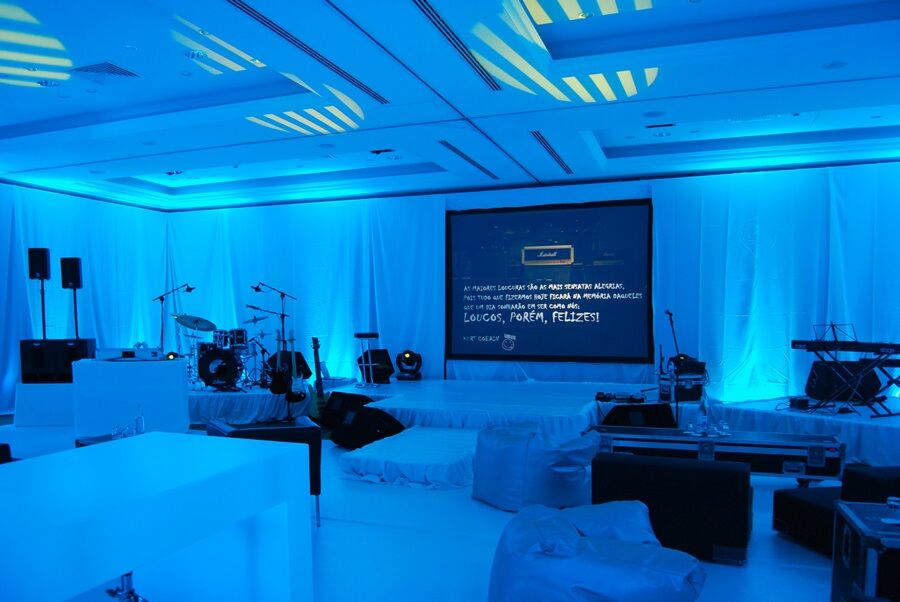 Grande Real Villa Italia Hotel & Spa Віавіа Zewnętrze zdjęcie A stage with a projection screen